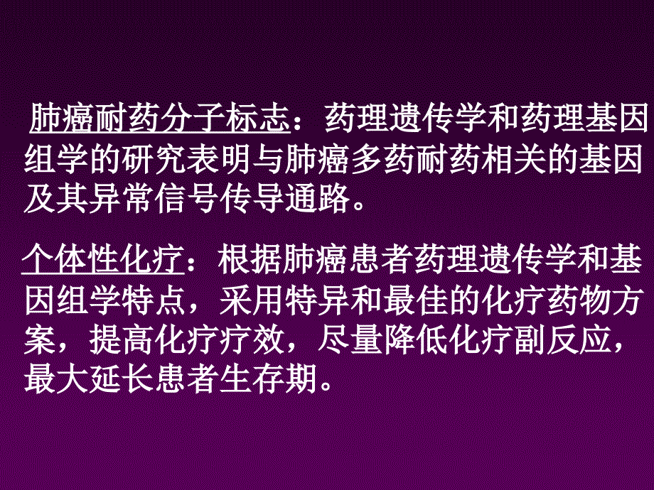 肺癌耐药分子标志与个体性化疗.ppt_第4页