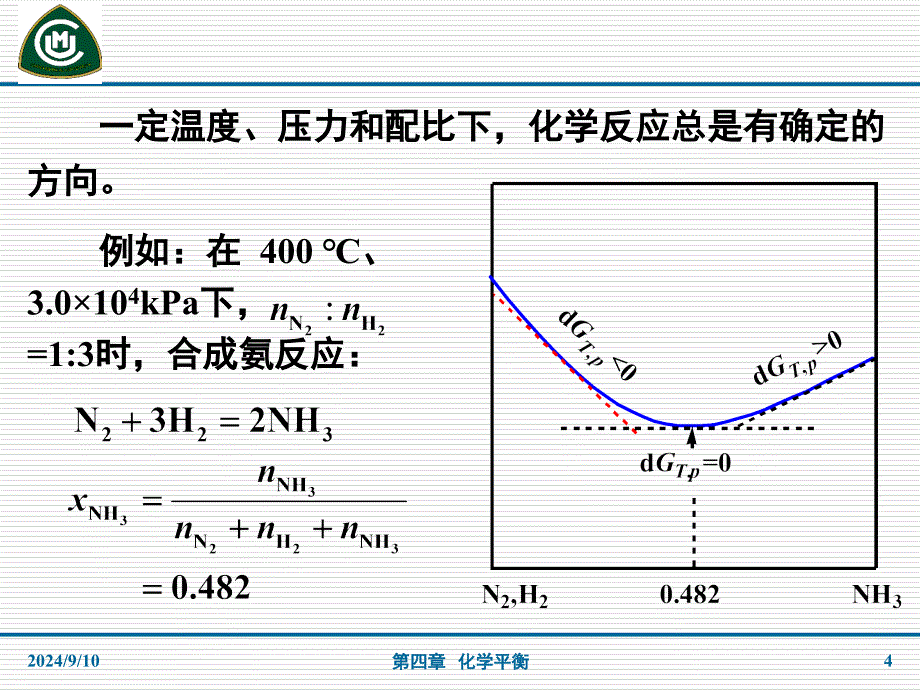 物理化学第7版课件：第四章化学平衡（第一节～第四节）_第4页