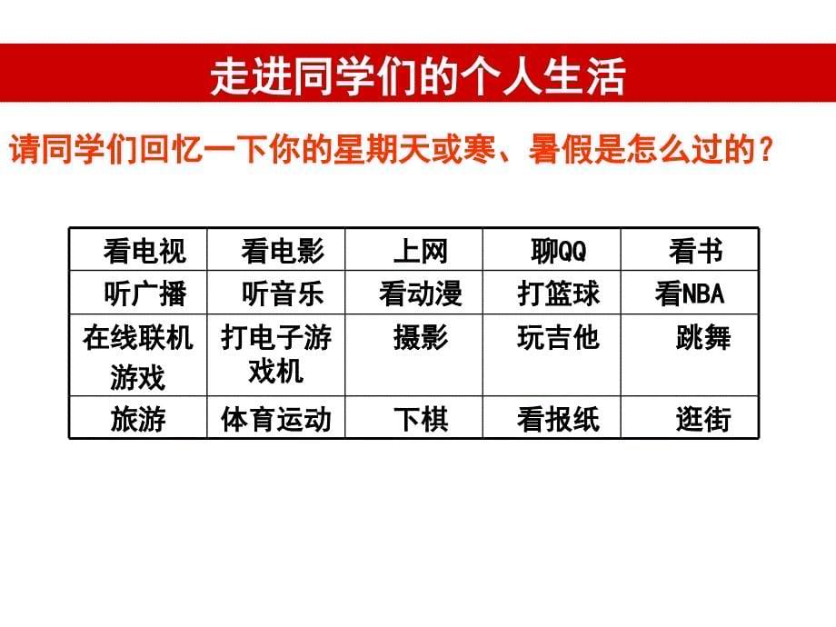 文化生活色彩斑斓_第5页