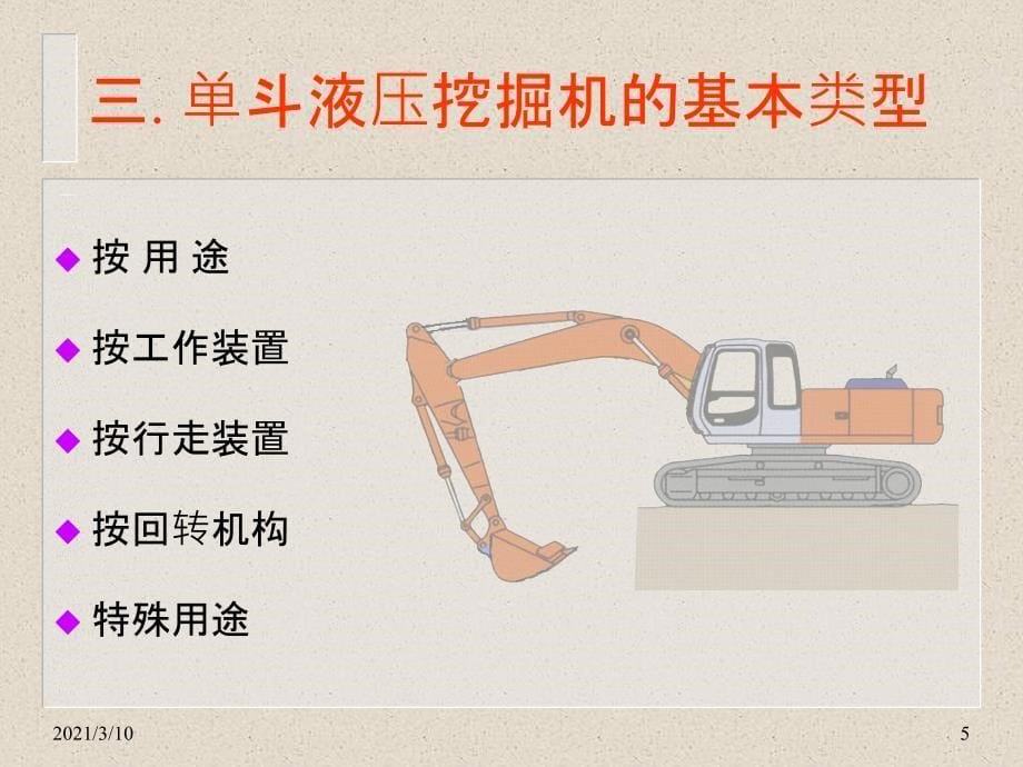 第1章--单斗液压挖掘机的特点、类型和主要参数_第5页