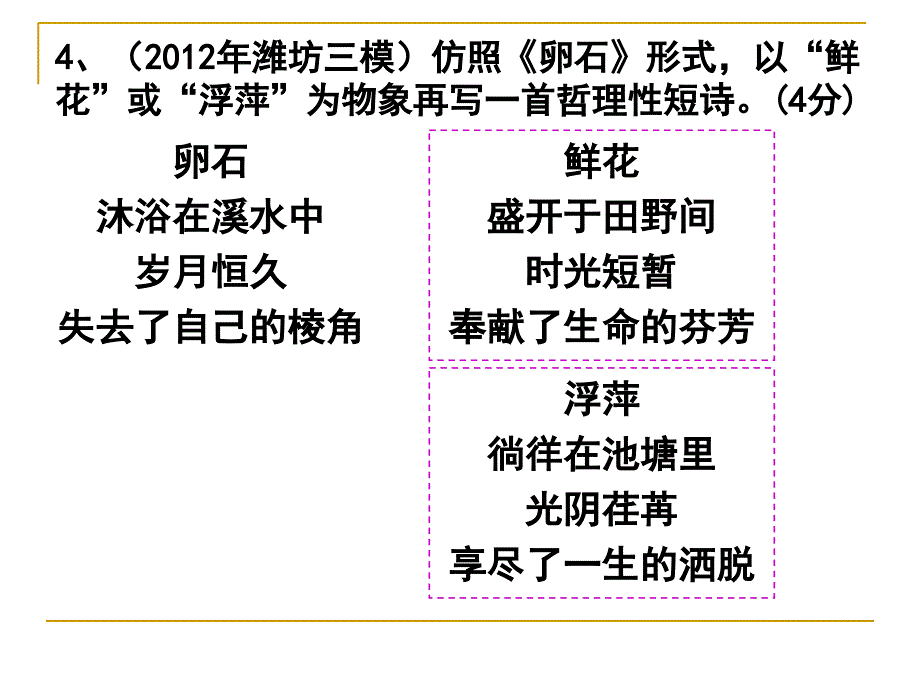 语言运用-续写诗歌分析课件_第4页