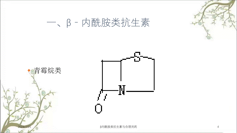 内酰胺类抗生素与合理用药课件_第4页