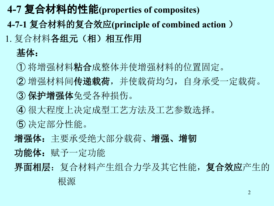 复合材料的性能ppt课件_第2页