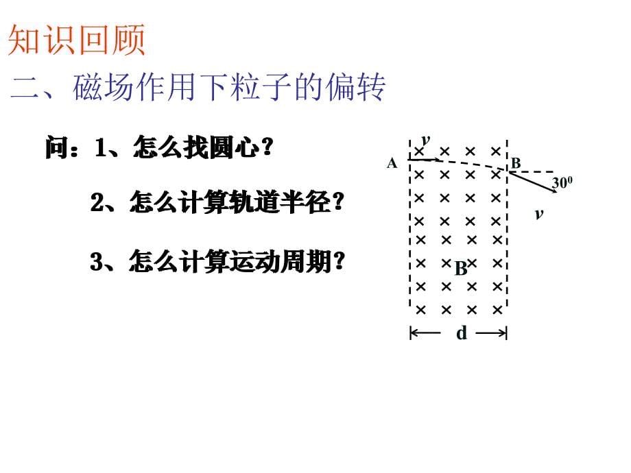 带电粒子在有界匀强磁场中的运动_第5页