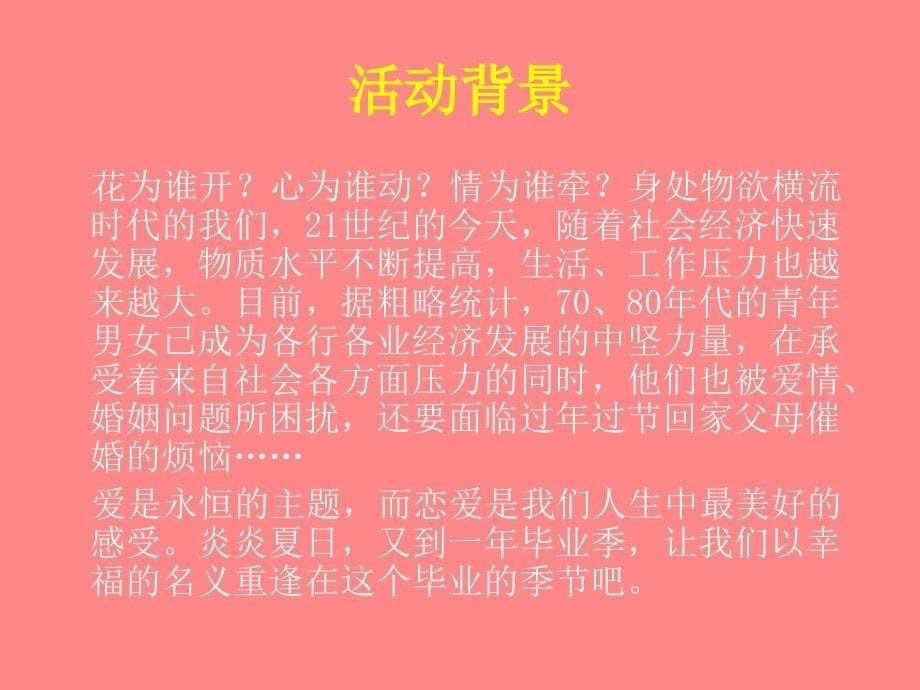 厦漳泉龙四城大型相亲派对策划方案.ppt_第5页