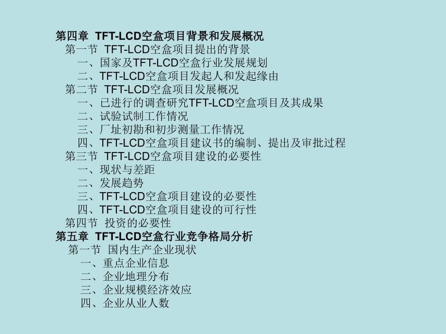 FTLCD空盒项目可行性研究报告_第5页