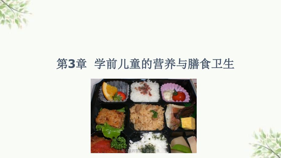 前儿童的营养与膳食卫生课件_第2页