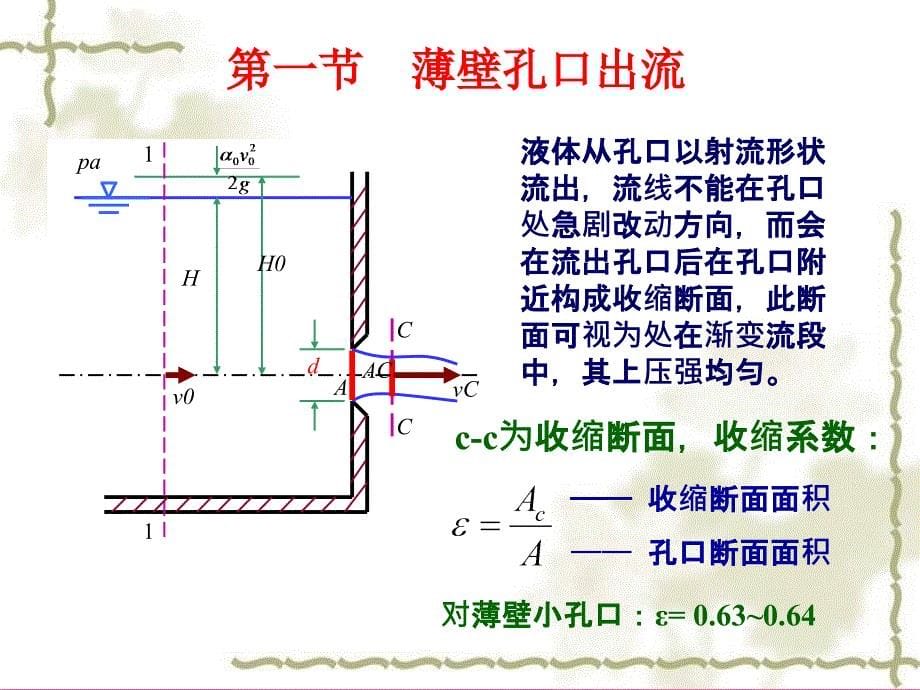 孔口管嘴与有压管流ppt课件_第5页