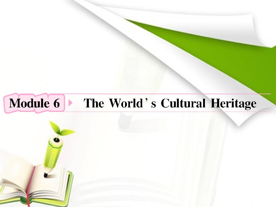 高考英语外研版选修7Module6《The World’s Cultural Heritage》知识与要点_第1页