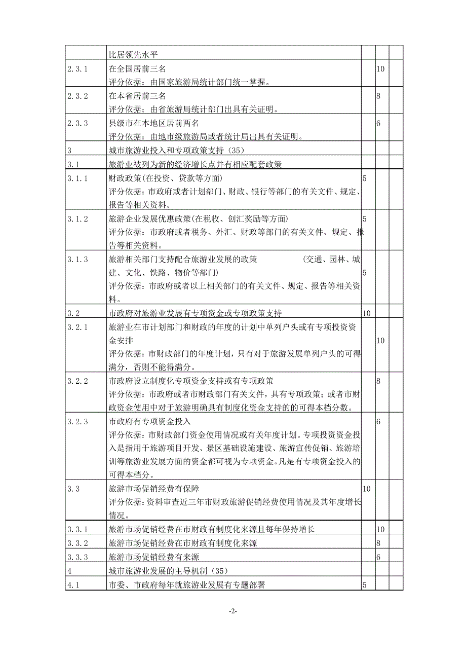 《中国优秀旅游城市检查标准》(修订本)_第2页