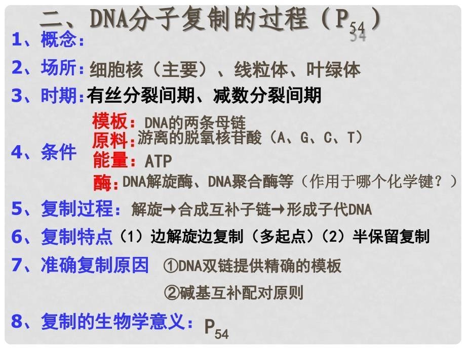 湖北省荆州市沙市第五中学高中生物 3.3DNA的复制课件 新人教版必修2_第5页