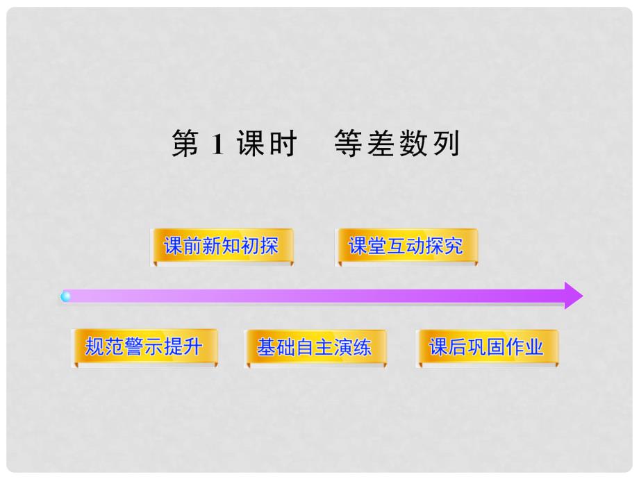 高中数学 1.2.1.1 等差数列同步课件 北师大版必修5_第1页