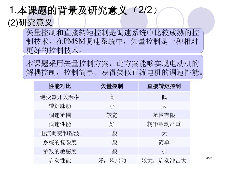 开题报告永磁同步电机模板_第4页