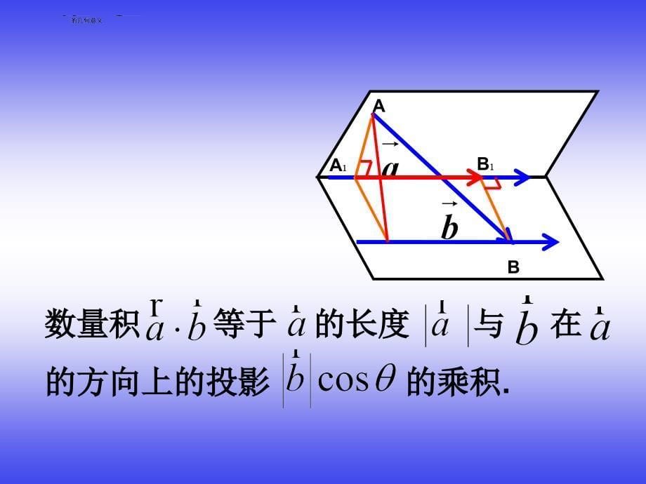 高二数学空间向量的数量积运算课件_第5页