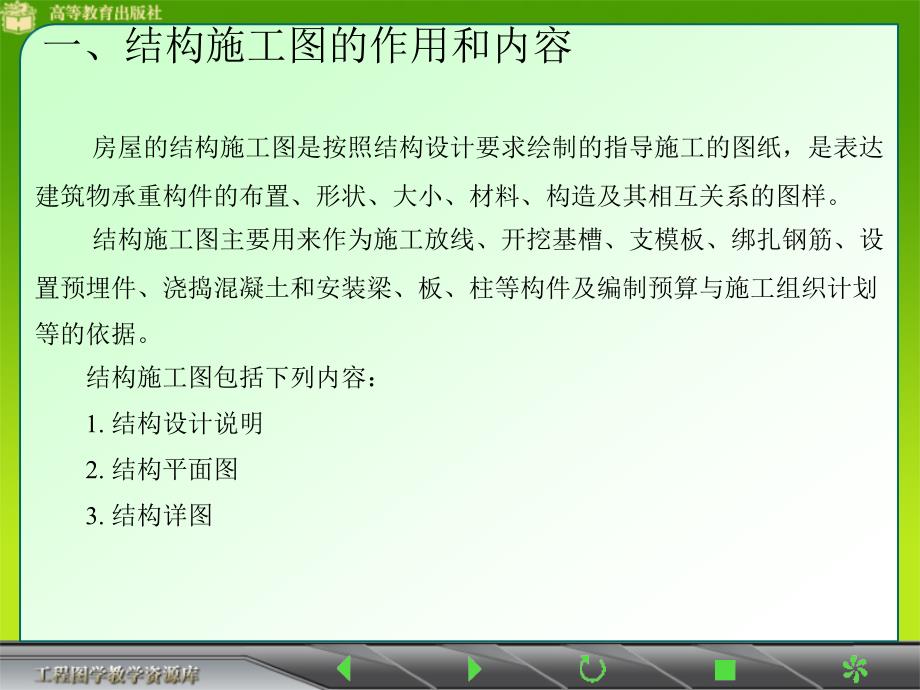 建筑制图课件结构施工图表示钢筋间距表示钢筋型号_第3页