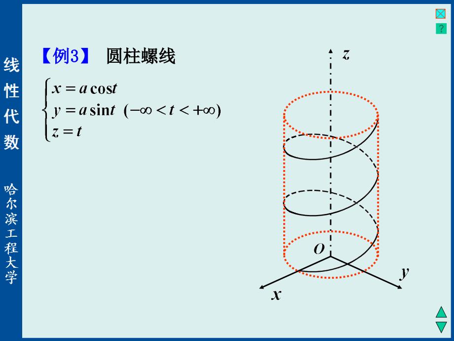 线性代数与空间解析几何：2-7 空间曲线及其方程_第4页