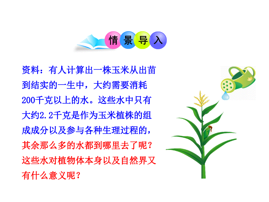 3.3绿色植物参与生物圈的水循环_第2页