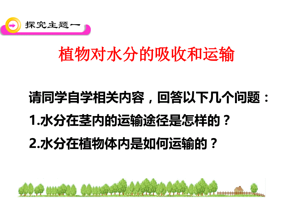 3.3绿色植物参与生物圈的水循环_第3页