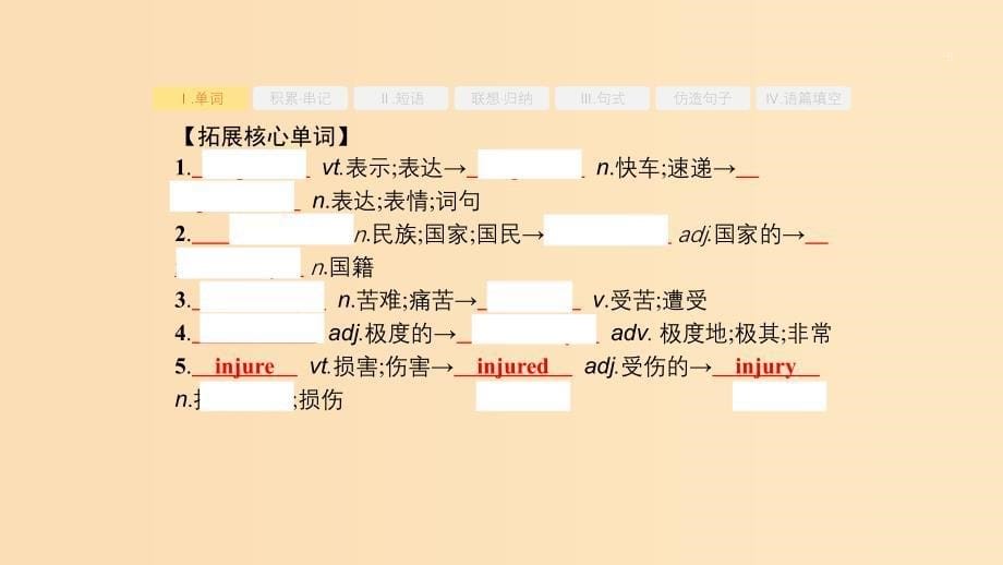 （浙江专用）2020版高考英语大一轮新优化复习 Unit 4 Earthquakes课件 新人教版必修1.ppt_第5页