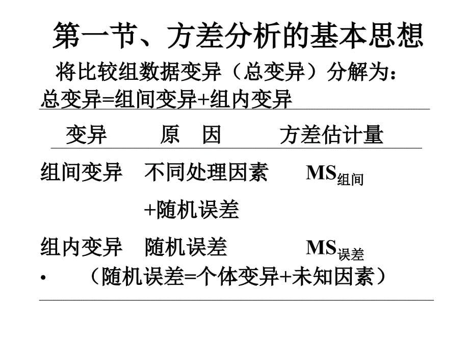 多组资料均数比较方差分析_第5页