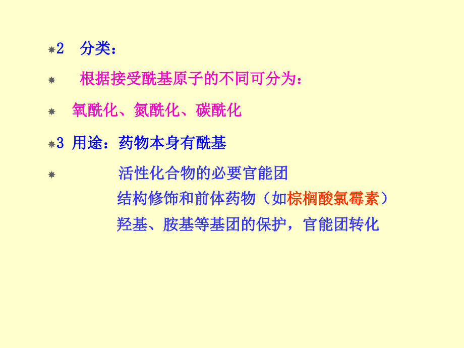 药物合成酰化反应ppt课件_第3页