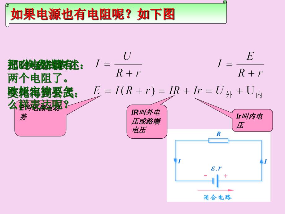 2.1闭合电路欧姆定律习题课ppt课件_第3页