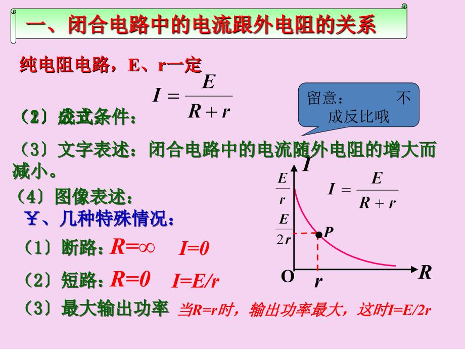 2.1闭合电路欧姆定律习题课ppt课件_第4页