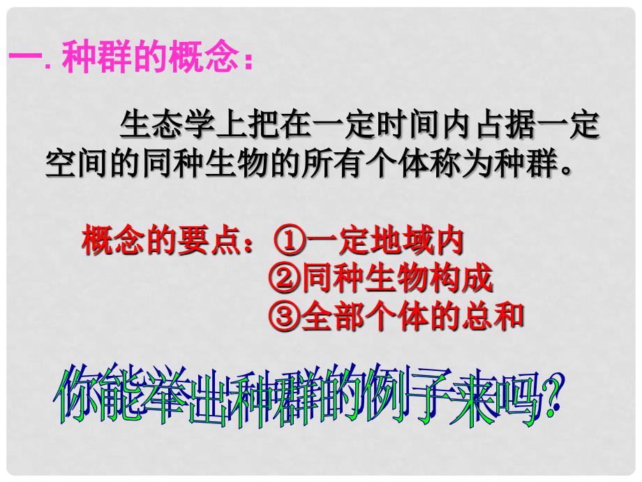 高中生物：3.1《 生物群落的基本单位—种群》课件（5）（苏教版必修3）_第3页