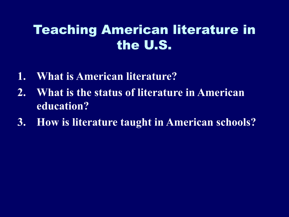 American literature_第4页