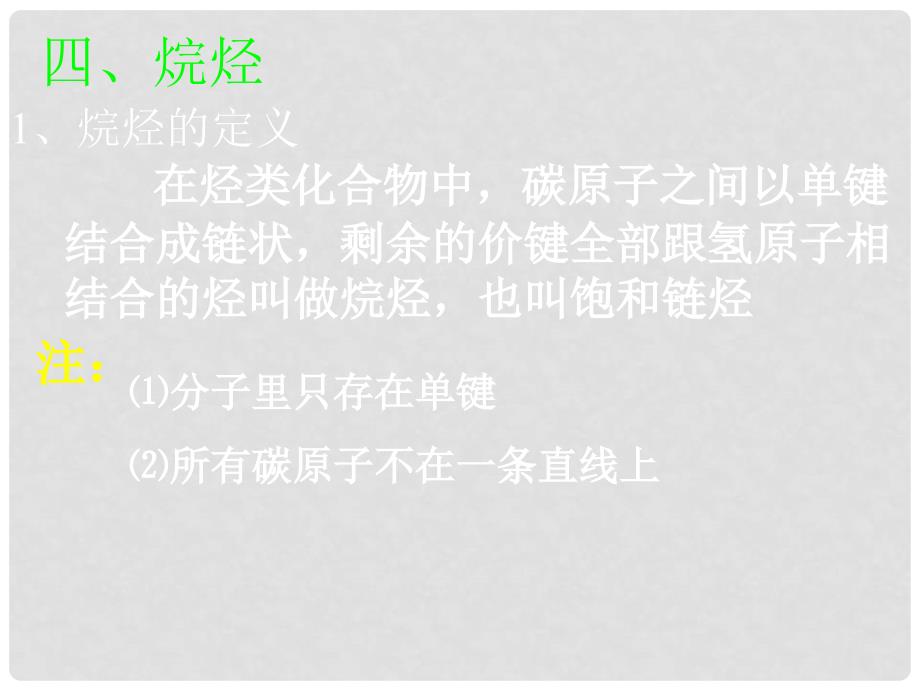 天津市梅江中学高中化学 第一节最简单的有机物甲烷（第二课时）课件 新人教版必修2_第3页