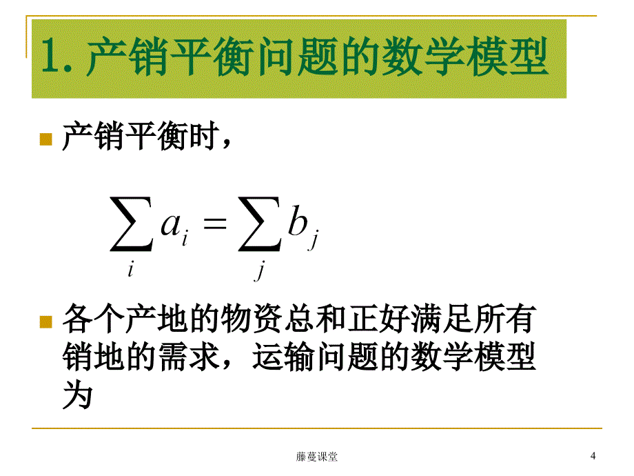 运输问题模型【专业课堂】_第4页