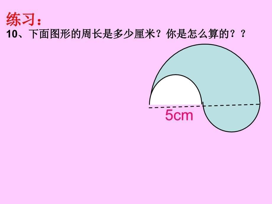 3圆的周长练习题_第5页