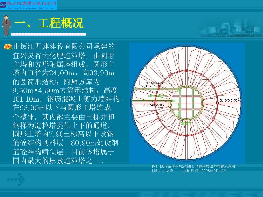 直径造粒塔：悬空喷头层结构施工创新_第3页