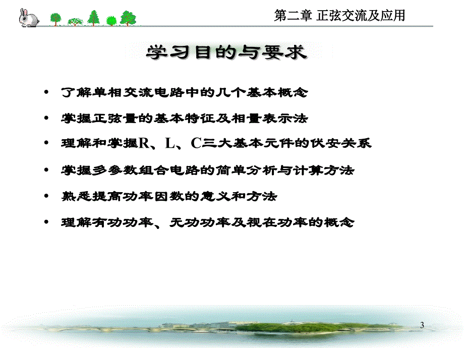 模块2正弦交流电路及应用ppt课件_第3页