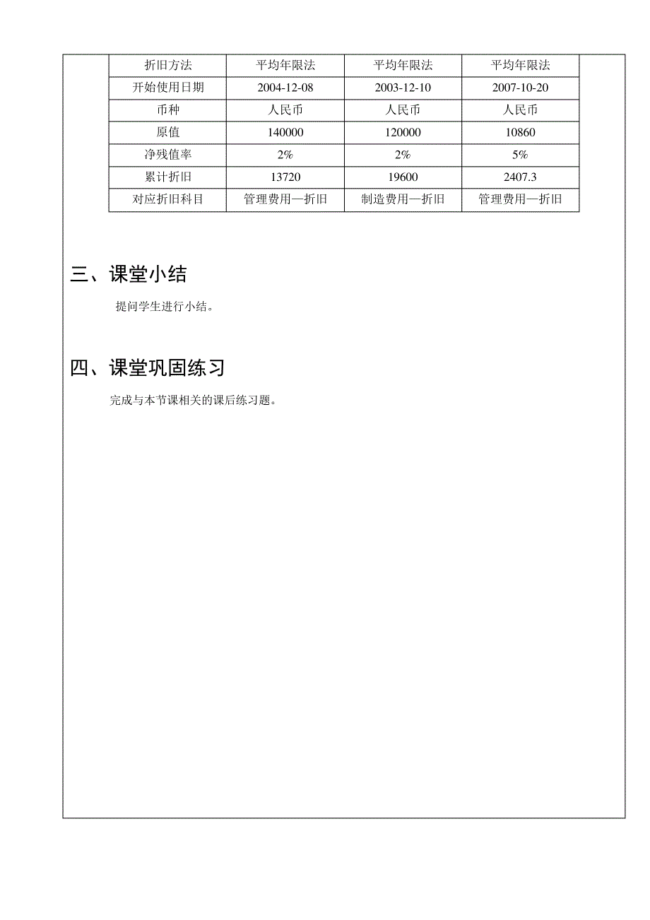 17.1固定资产管理系统的原始卡片设置会计电算化教案20162017第二学期_第4页