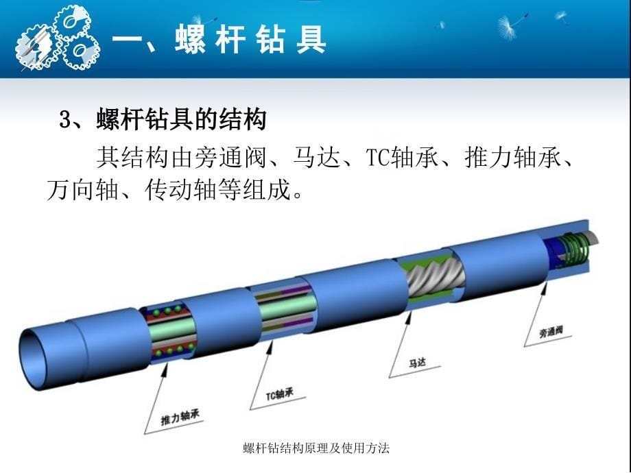 螺杆钻结构原理及使用方法课件_第5页