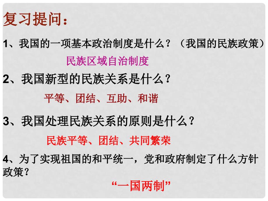 安徽省全椒县大墅中学九年级政治全册《对外开放的基本国策》课件 新人教版_第1页