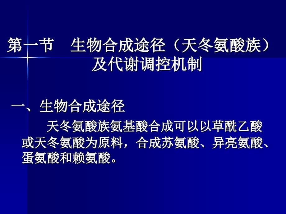 天冬氨酸族氨基酸发酵机制赖氨酸_第5页