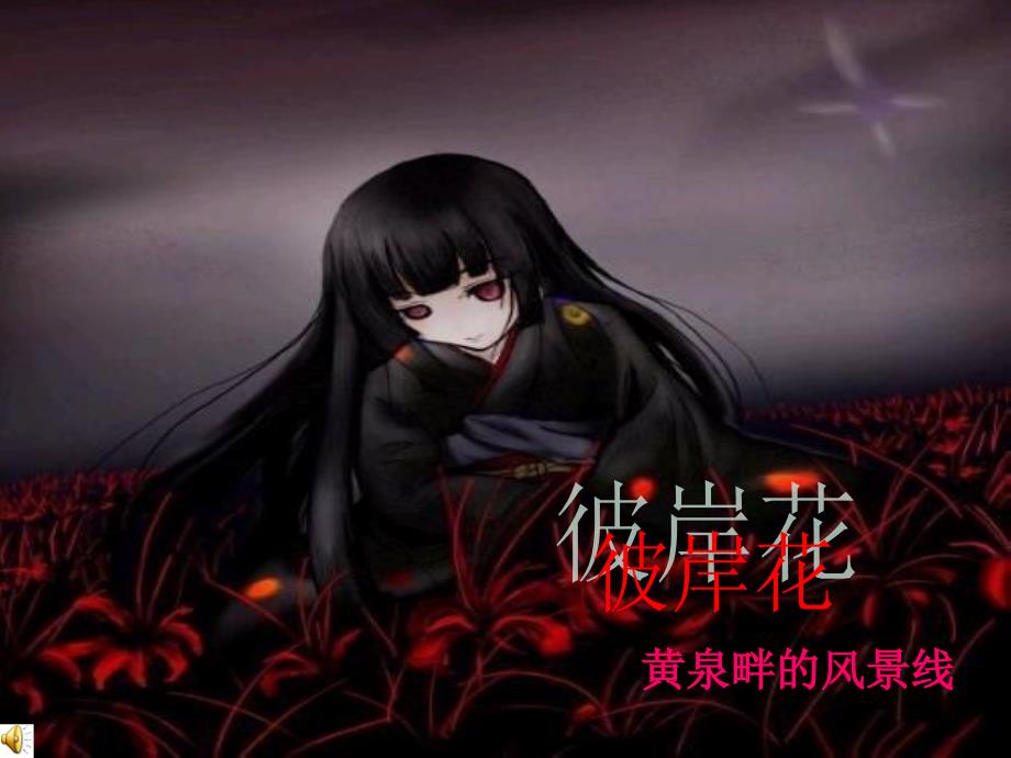 彼岸花黄泉畔的风景线.ppt_第1页