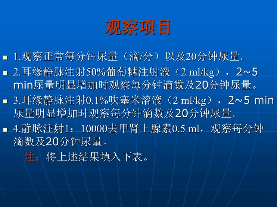 药物对家兔尿量的影响(供临床、中医专业用).ppt_第4页