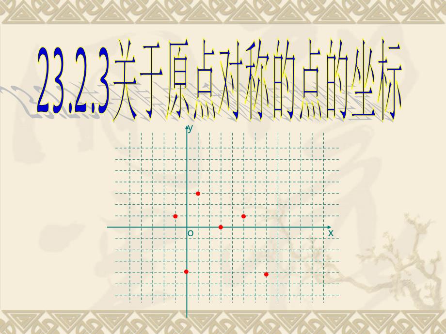 初中三年级数学上册第23章旋转232中心对称第三课时课件_第1页