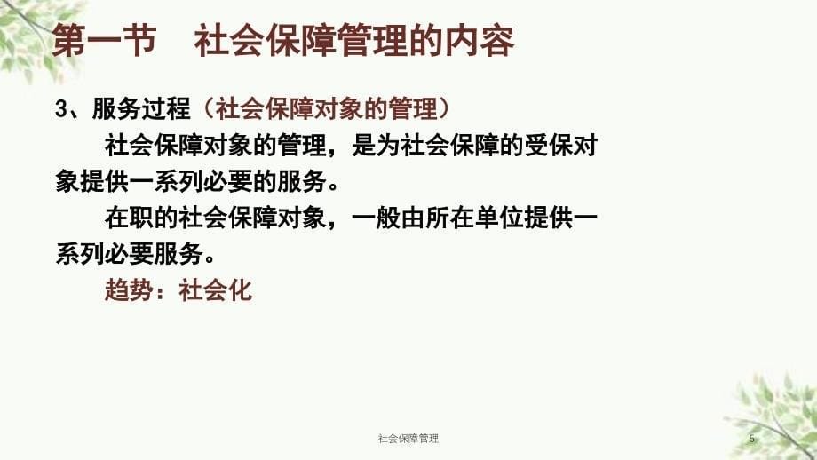 社会保障管理课件_第5页