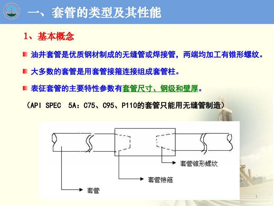 【石油工程课程设计】套管柱及其强度设计_第3页