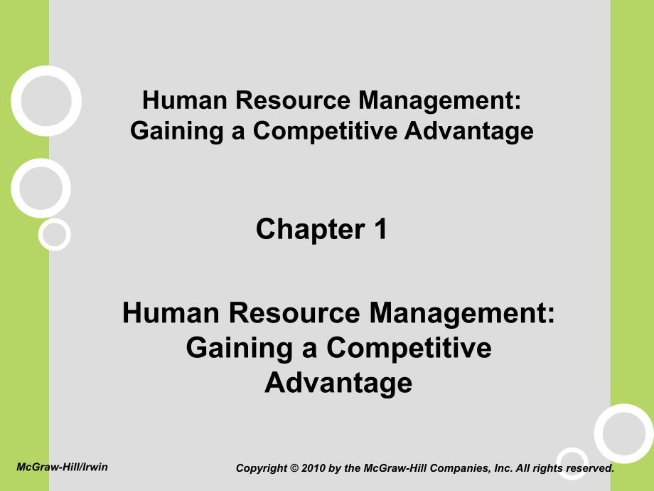 HumanRecourseManagementCh01_第1页