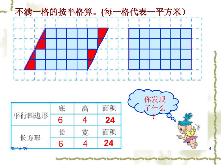 平行四边形的面积ppt公开课用_第4页