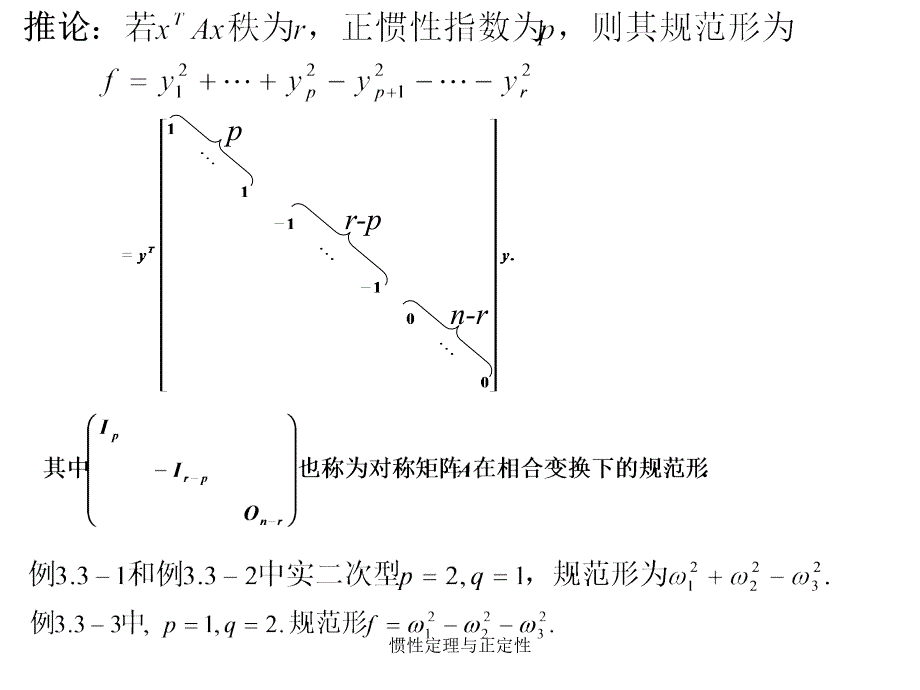 惯性定理与正定性课件_第3页