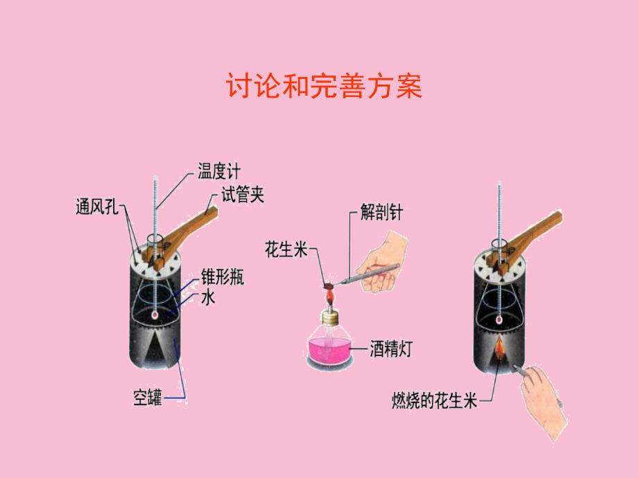 七年级生物下册4.2.1食物中的营养物质测定某种食物中的能量实验新版新人教版ppt课件_第4页