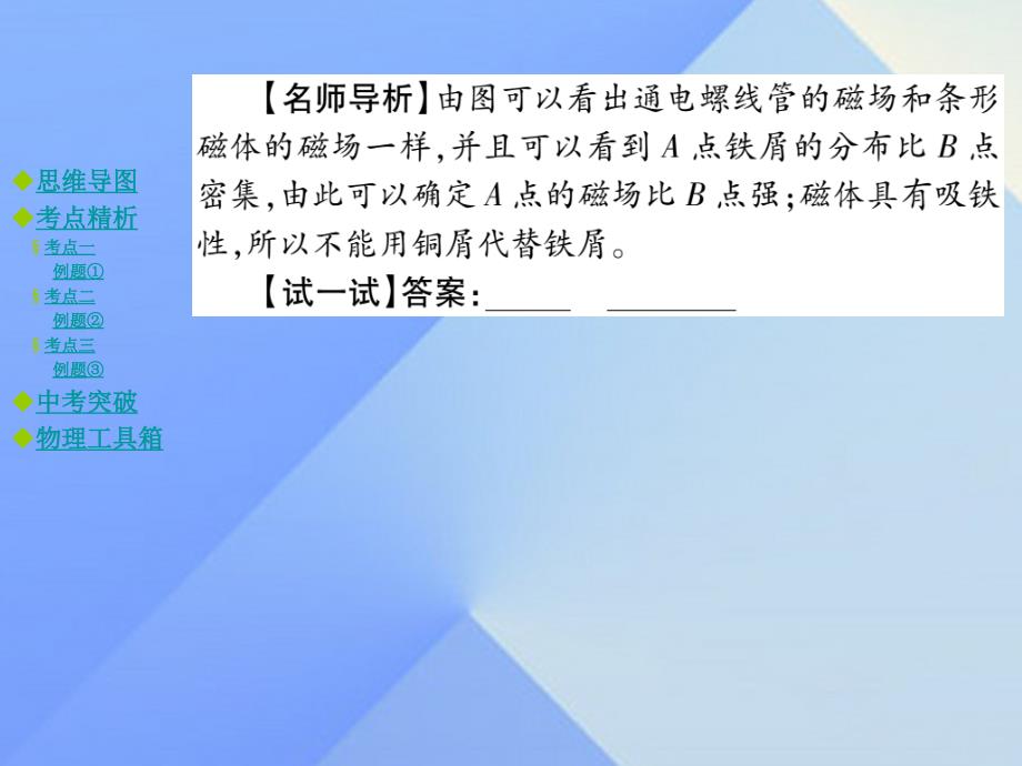 九年级物理全册 第17章 从指南针到磁浮列车章末复习教学课件 （新版）沪科版_第4页