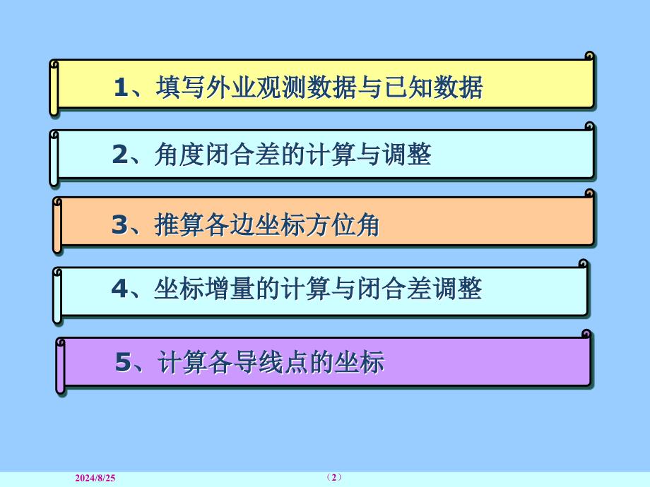 《闭合导线内业计算》PPT课件_第2页