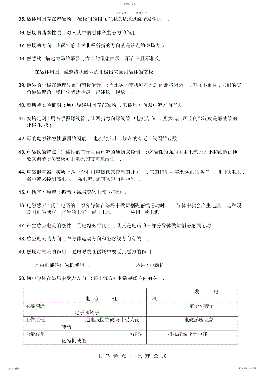 2022年初中物理电学知识点总结 5_第3页